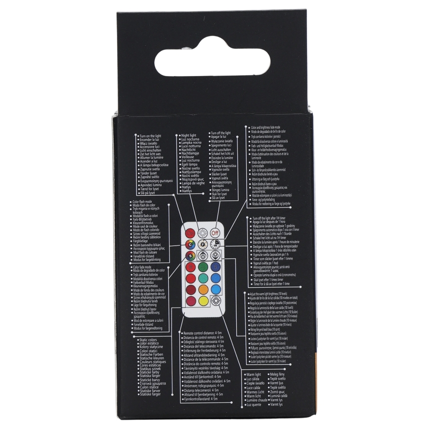 Aigostar - LED RGBW Stmívatelná žárovka GU10/6W/230V 3000K + dálkové ovládání