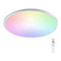 Aigostar - LED RGBW Stmívatelné koupelnové stropní svítidlo LED/24W/230V 3000-6500K pr. 42 cm IP44 + dálkové ovládání