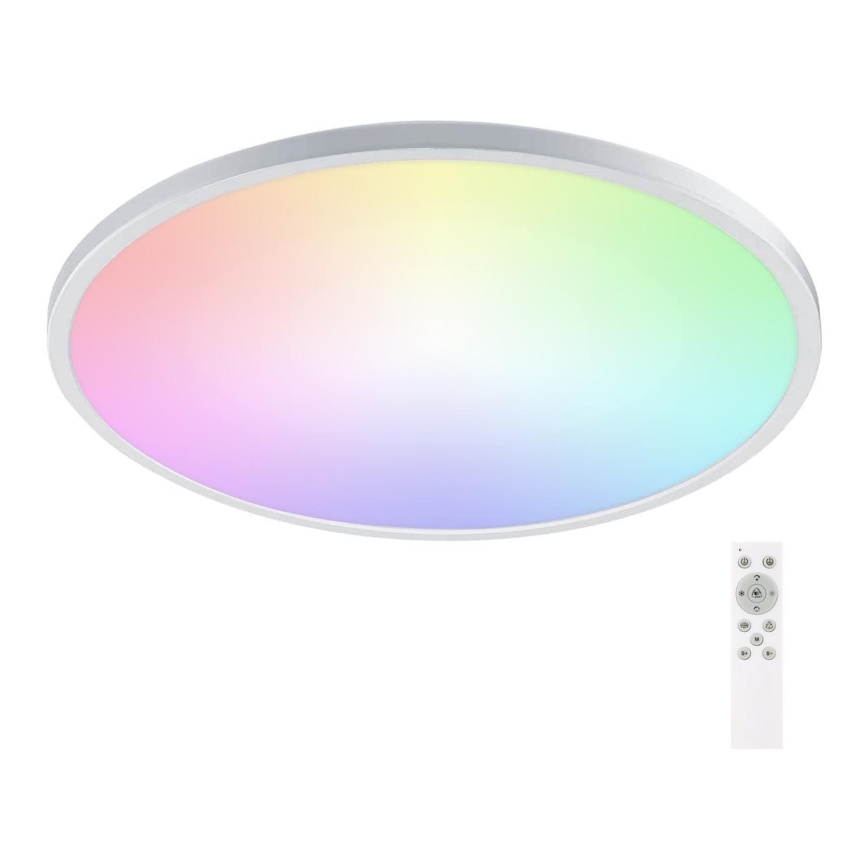 Aigostar - LED RGBW Stmívatelné koupelnové stropní svítidlo LED/24W/230V 3000-6500K pr. 42 cm IP44 + dálkové ovládání