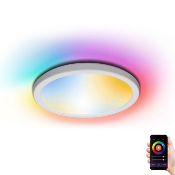 Aigostar - LED RGBW Stmívatelné stropní svítidlo LED/19W/230V 2700-6500K Wi-Fi