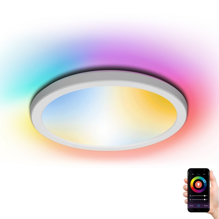 Aigostar - LED RGBW Stmívatelné stropní svítidlo LED/22W/230V 2700-6500K Wi-Fi