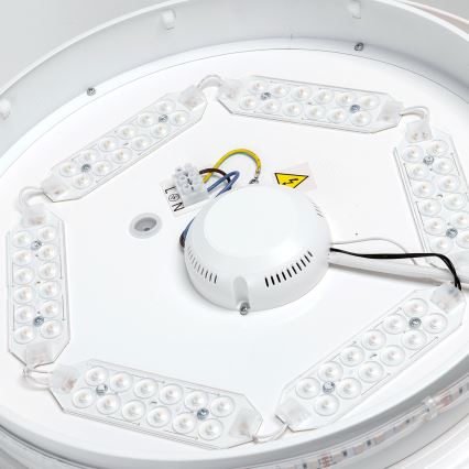Aigostar - LED RGBW Stmívatelné koupelnové svítidlo LED/27W/230V 40 cm Wi-Fi IP44