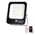 Aigostar - LED RGBW Stmívatelný reflektor MESH Smart LED/30W/230V 6500K IP65 + dálkové ovládání