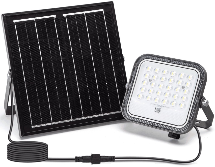 Aigostar - LED RGBW Stmívatelný solární reflektor LED/50W/3,4V IP66 + dálkové ovládání