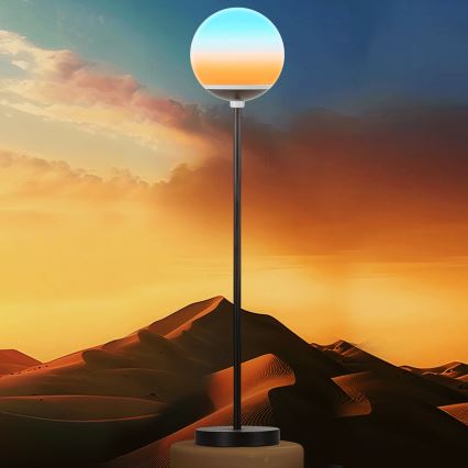 Aigostar - LED RGBW Stmívatelná stojací lampa MESH LED/8W/230V + dálkové ovládání