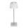 Aigostar - LED RGBW Venkovní stmívatelná nabíjecí stolní lampa LED/4W/5V 3600mAh bílá/matný chrom IP54