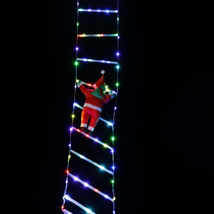 Aigostar - LED Venkovní vánoční dekorace 154xLED/8 funkcí 1,6m IP44 multicolor