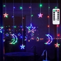 Aigostar - LED RGBY Venkovní vánoční řetěz 120xLED/8 funkcí 3x0,6m IP44 multicolor + dálkové ovládání