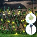Aigostar - LED Solární dekorace 56xLED/2x0,4m IP65 300 mAh teplá bílá ivy