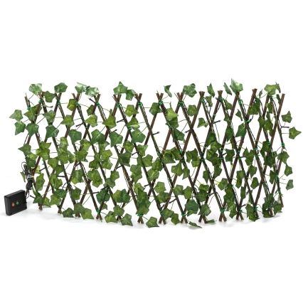 Aigostar - LED Solární dekorace 56xLED/2x0,4m IP65 300 mAh teplá bílá ivy