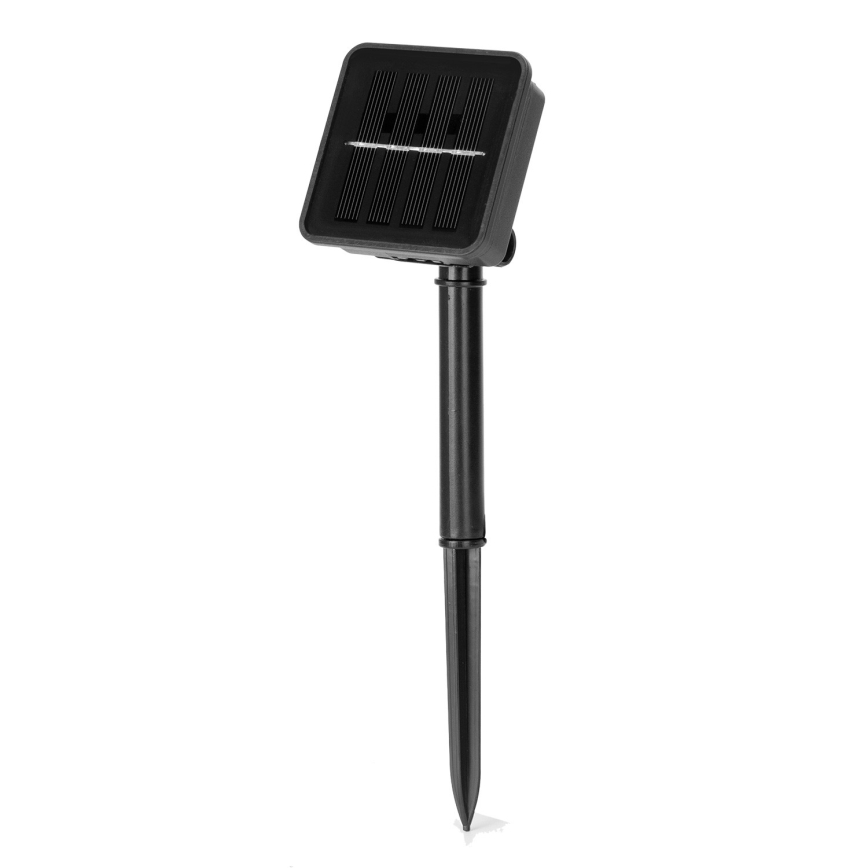 Aigostar - LED Solární dekorační řetěz 50xLED/8 funkcí 12m IP65 800 mAh multicolor