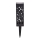 Aigostar - LED Solární lampa LED/0,006W/1,2V 28,5cm černá 100 mAh 6500K  IP44