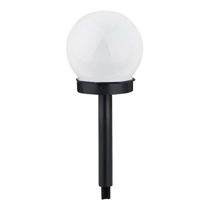 Aigostar - LED Solární lampa LED/0,006W/1,2V 33cm 40 mAh černá 6500K IP44