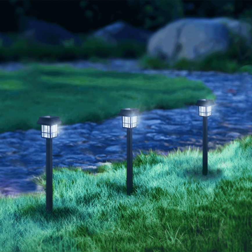 Aigostar - LED Solární lampa LED/0,006W/1,2V 40mAh 6500K IP44 32 cm