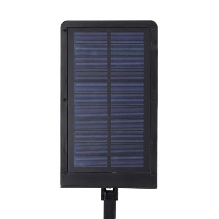 Aigostar - LED Solární pouliční lampa se senzorem LED/3W/3,7V1800 mAh IP44 3000/4000/5000K + dálkové ovládání