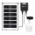 Aigostar - LED Solární lustr LED/35W/12V 3000 mAh 6500K pr. 10 cm + dálkové ovládání