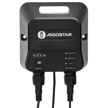 Aigostar - LED Solární lustr LED/70W/12V 6000 mAh 6500K pr. 23,5 cm + dálkové ovládání