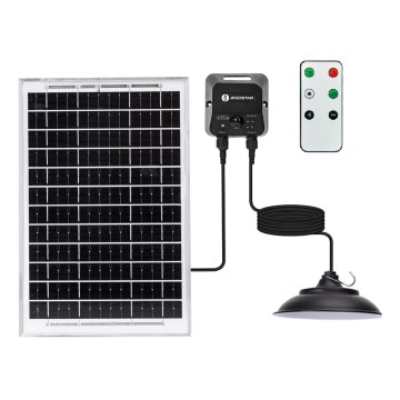 Aigostar - LED Solární lustr se senzorem ED/70W/12V 6000 mAh 6500K pr. 23,5 cm + dálkové ovládání