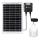 Aigostar - LED Solární lustr se senzorem LED/70W/12V 6000 mAh 6500K IP65 pr. 12 cm + dálkové ovládání