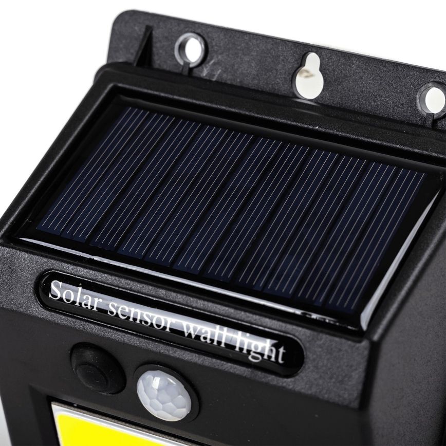 Aigostar - LED Solární nástěnné svítidlo se senzorem LED/13W/5,5V 6500K IP65