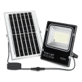 Aigostar - LED Solární reflektor LED/100W/3,2V 2000mAh 3000K/4000K/6500K IP66 + dálkové ovládání