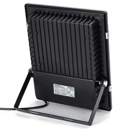 Aigostar - LED Solární reflektor LED/100W/3,2V 2000mAh 3000K/4000K/6500K IP66 + dálkové ovládání