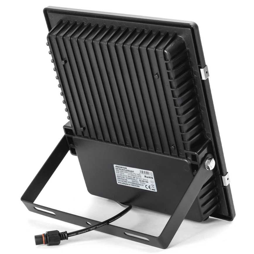 Aigostar - LED Solární reflektor LED/150W/3,2V 3000mAh 3000K/4000K/6500K IP66 + dálkové ovládání