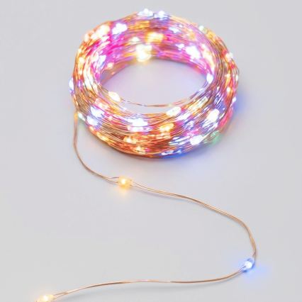 Aigostar - LED Solární řetěz 200xLED/8 funkcí 22 m IP65 multicolor 800 mAh