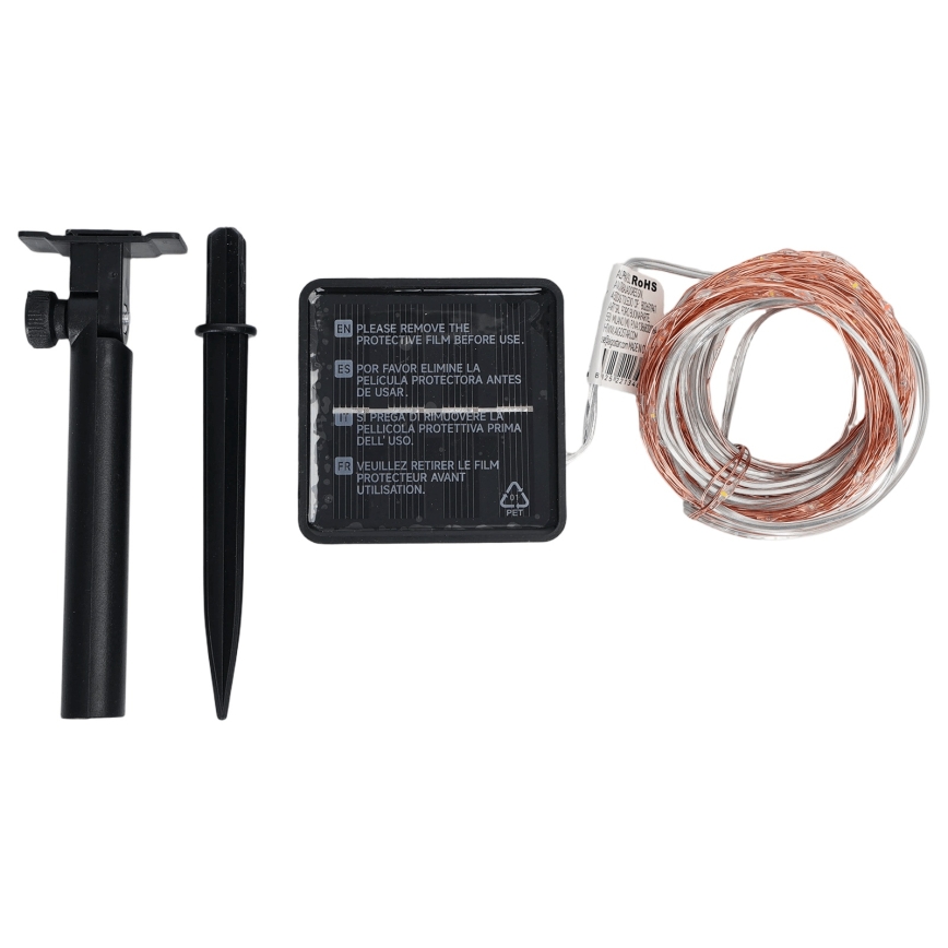 Aigostar - LED Solární řetěz 200xLED/8 funkcí 22 m IP65 multicolor 800 mAh