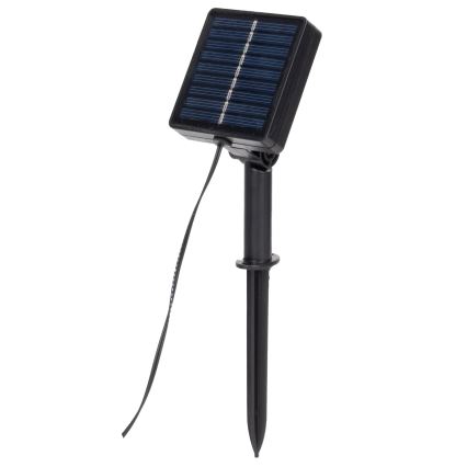 Aigostar - LED Solární řetěz 50xLED/7m IP65 300 mAh teplá bílá olive