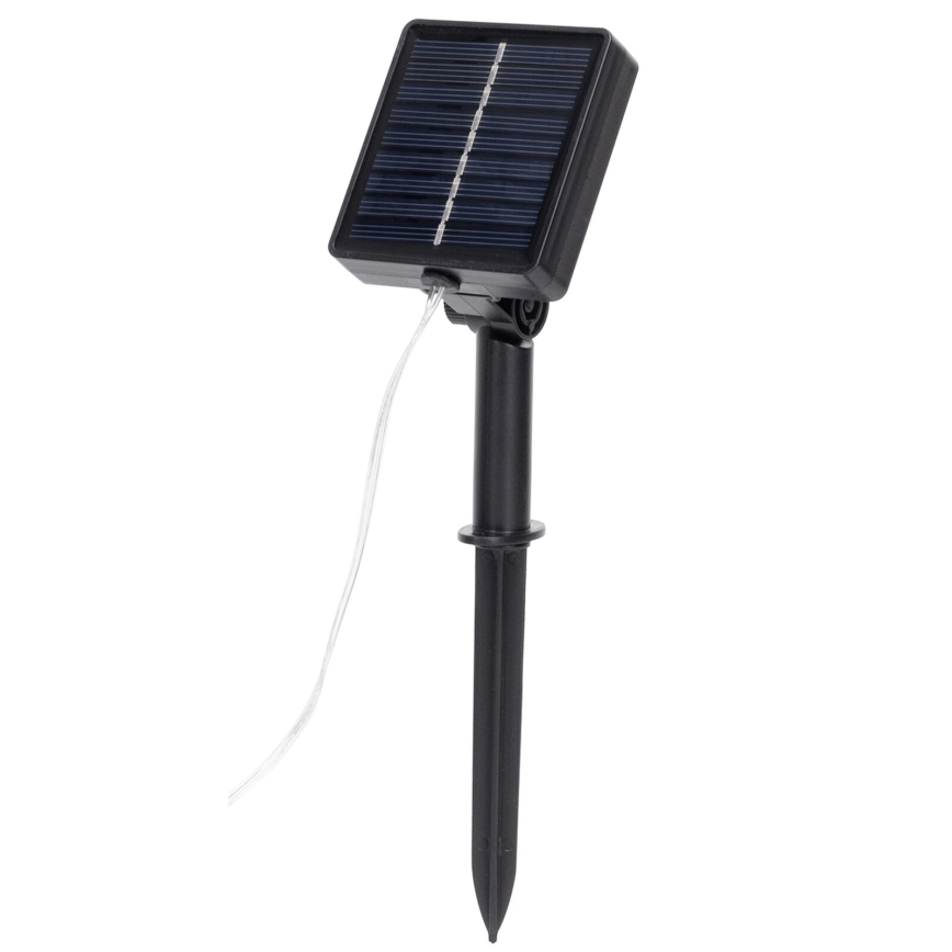 Aigostar - LED Solární řetěz 70xLED/4x1m IP65 300 mAh teplá bílá eukalyptus