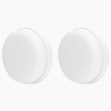 Aigostar - LED Solární svítidlo 2xLED/35W/12V 6000 mAh 6500K pr. 16,8 cm + dálkové ovládání