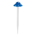Aigostar - LED Solární svítidlo LED/0,006W/1,2V 100 mAh 2700K IP44 modrá
