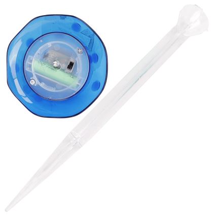 Aigostar - LED Solární svítidlo LED/0,006W/1,2V 100 mAh 2700K IP44 modrá