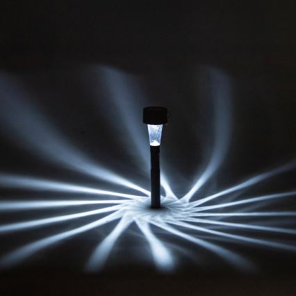 Aigostar - LED Solární svítidlo LED/2V IP44 40 mAh černá