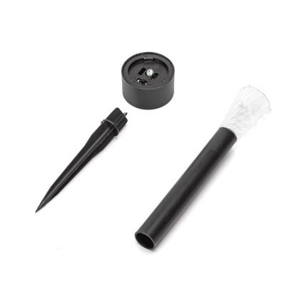 Aigostar - LED Solární svítidlo LED/2V IP44 40 mAh černá