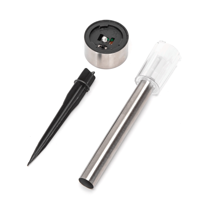 Aigostar - LED Solární svítidlo LED/2V IP44 40 mAh matný chrom