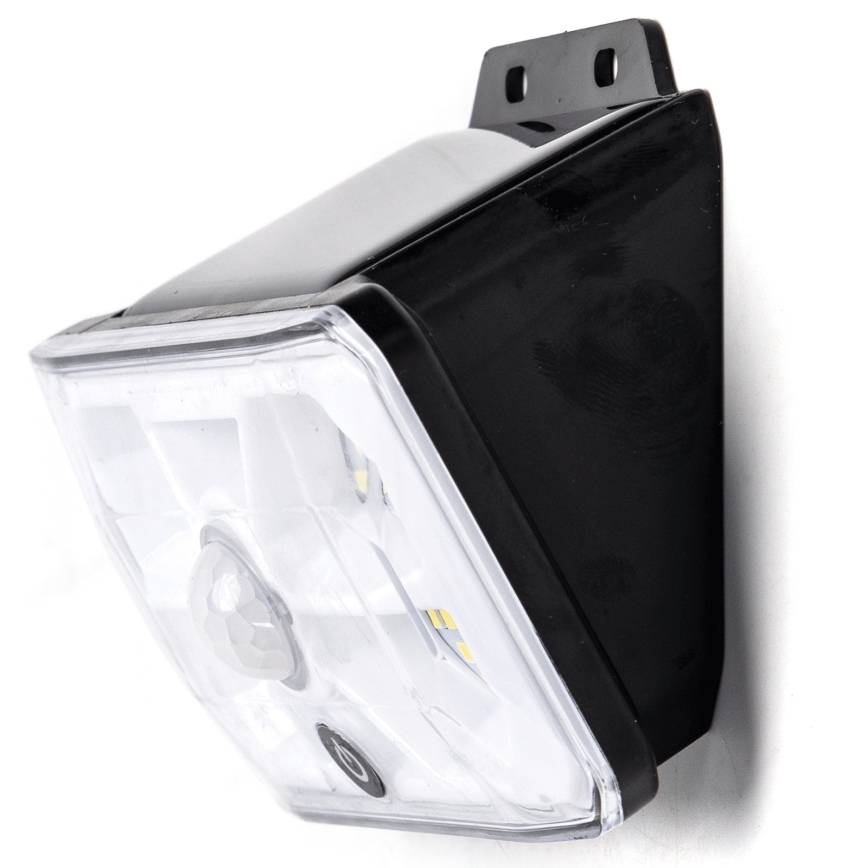 Aigostar - LED Solární svítidlo se senzorem LED/3,7V 6500K 500 mAh IP65 černá