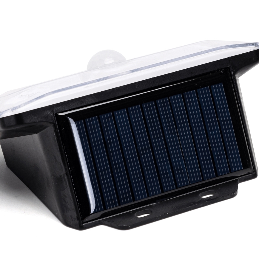 Aigostar - LED Solární svítidlo se senzorem LED/3,7V 6500K 500 mAh IP65 černá