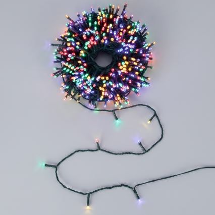 Aigostar - LED Solární vánoční řetěz 200xLED/8 funkcí 22m IP65 multicolor 800 mAh