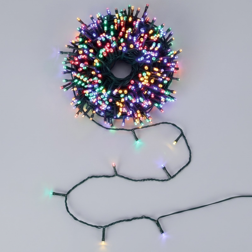 Aigostar - LED Solární vánoční řetěz 300xLED/8 funkcí 32m IP65 multicolor 1200 mAh