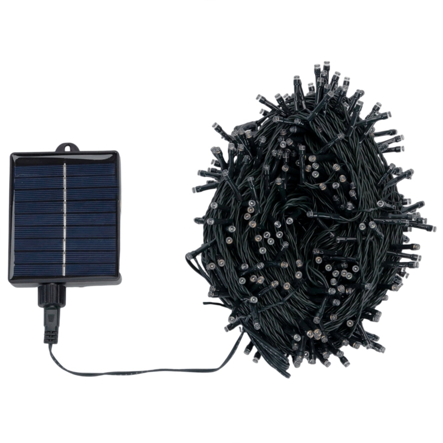 Aigostar - LED Solární vánoční řetěz 500xLED/8 funkcí 52m IP65 multicolor 1200 mAh