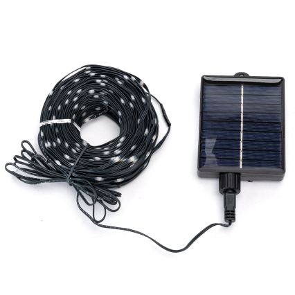 Aigostar - LED Solární ván řetěz 500xLED/8 funkcí 52m IP65 studená bílá 1200 mAh