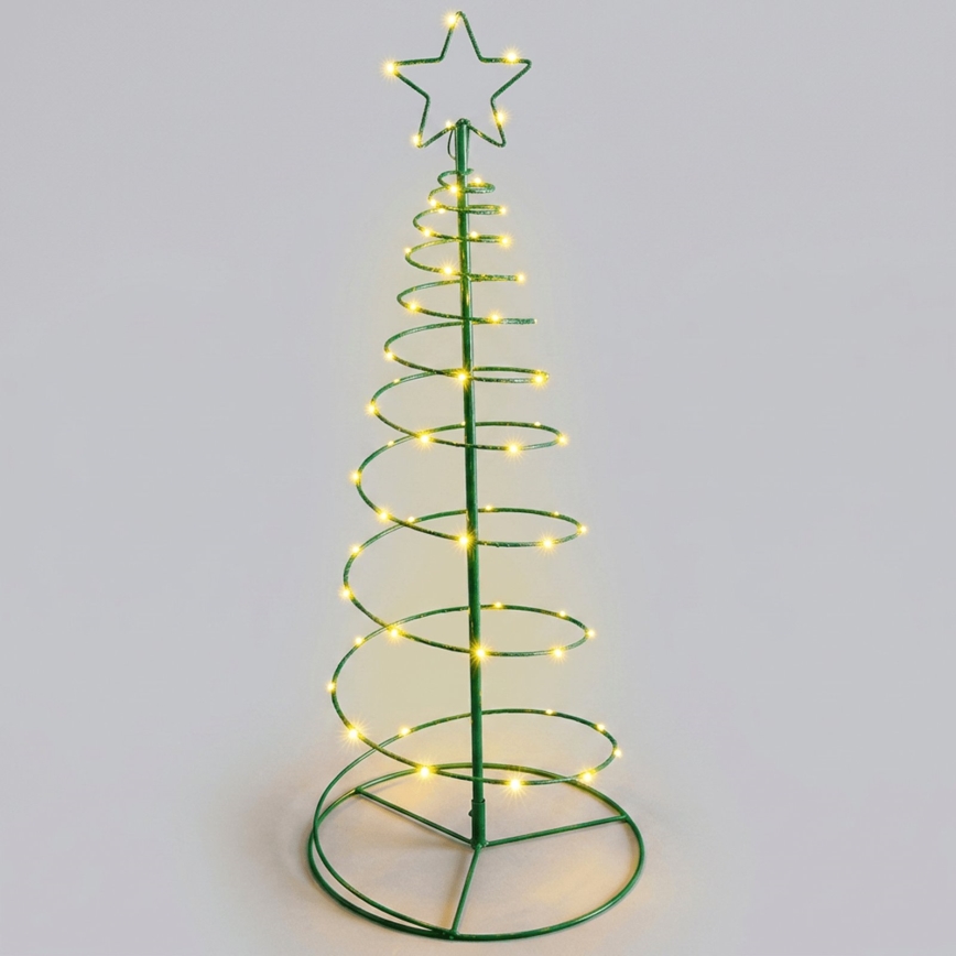 Aigostar - LED Solární vánoční dekorace LED/0,59W/3,7V 100 cm IP65 130 mAh teplá bílá