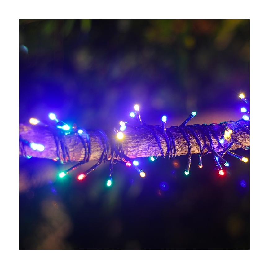 Aigostar - LED Solární vánoční řetěz 100xLED/8 funkcí 12m IP65 multicolor
