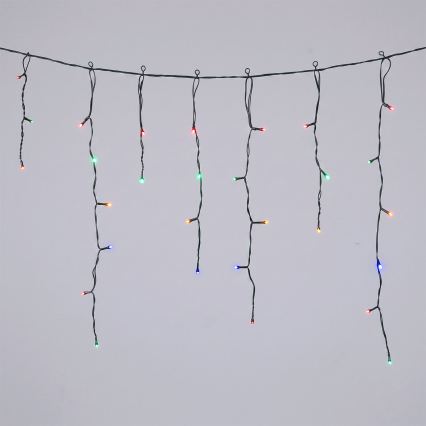 Aigostar - LED Solární vánoční řetěz 100xLED/8 funkcí 8x0,6m 800 mAh IP65 multicolor