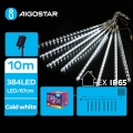 Aigostar - LED Solární vánoční řetěz 384xLED/13m IP65 1200 mAh studená bílá