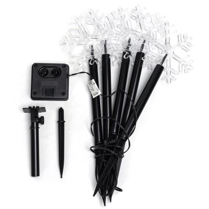 Aigostar - LED Solární vánoční svítidlo LED/0,054W/1,2V 1m IP65 teplá bílá