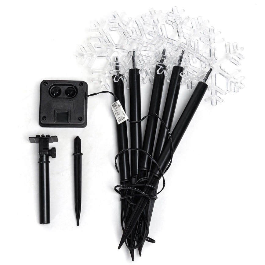 Aigostar - LED Solární vánoční svítidlo LED/0,054W/1,2V 1m IP65 teplá bílá