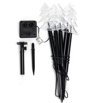 Aigostar - LED Solární vánoční svítidlo LED/0,054W/1,2V 1m IP65 teplá bílá